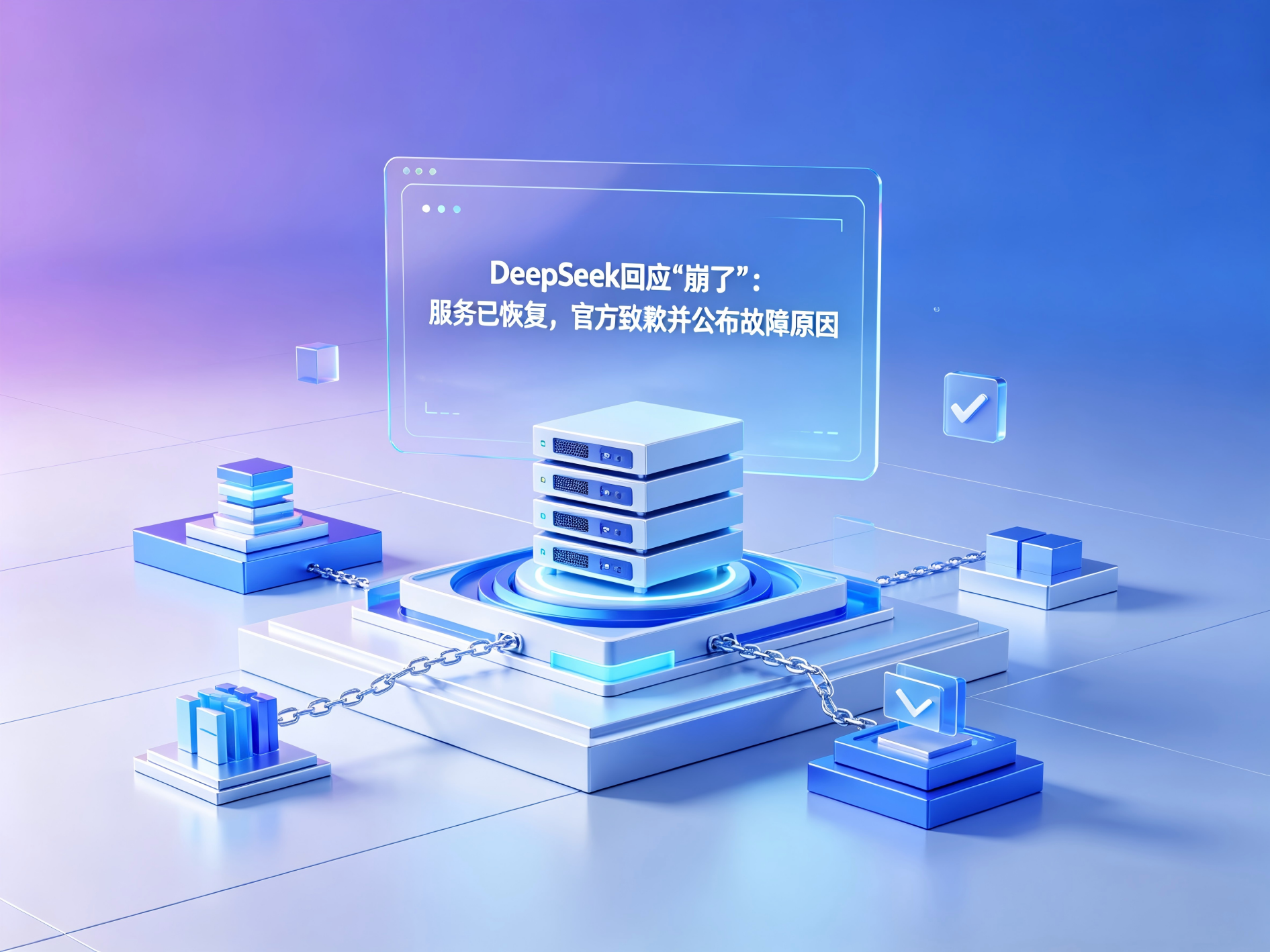 DeepSeek回应“崩了”：服务已恢复，官方致歉并公布故障原因