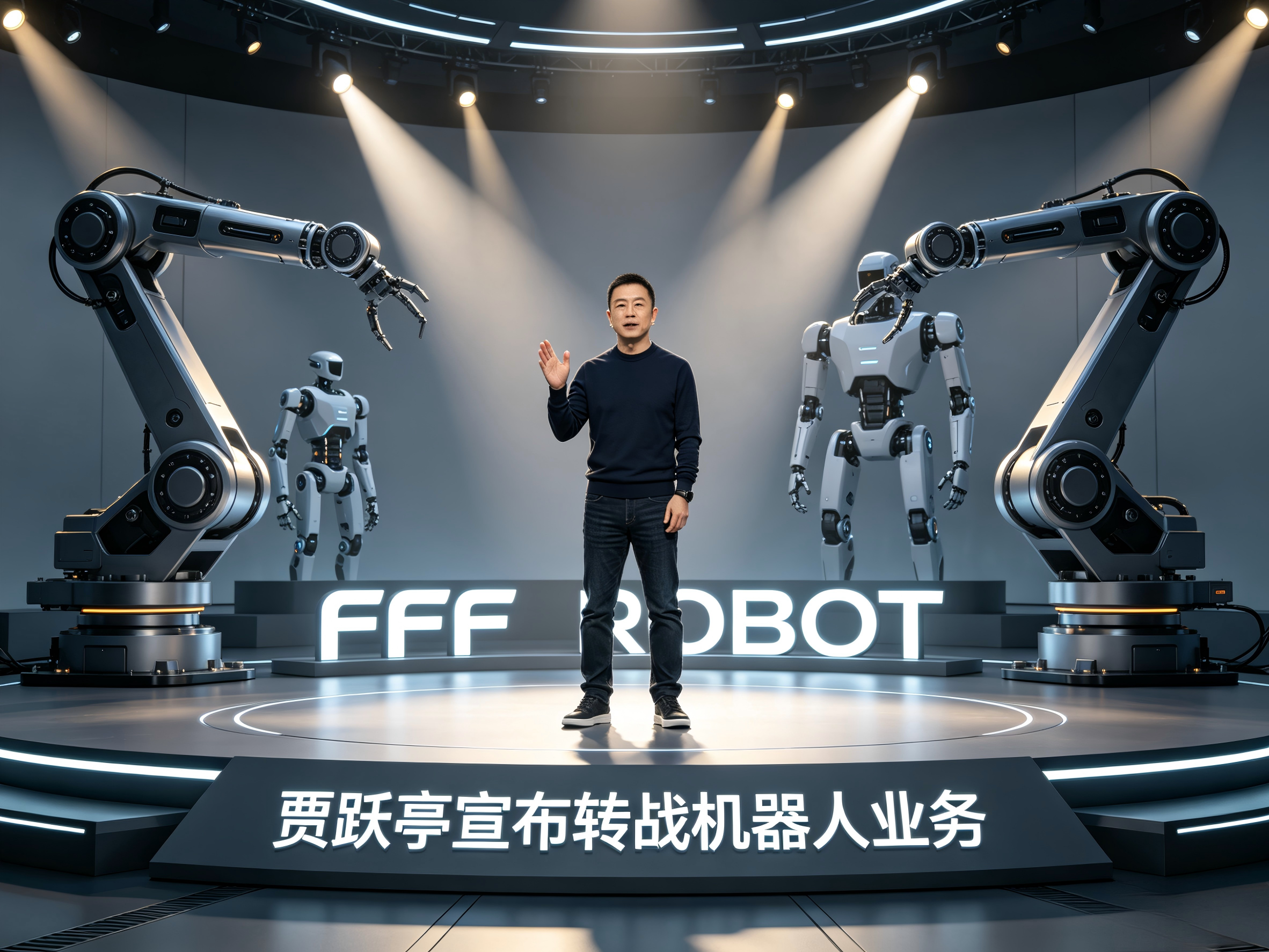 从’为梦想窒息’到’为机器人窒息’——贾跃亭的第N次战略升级