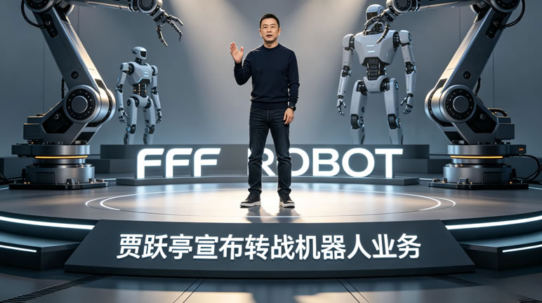 从’为梦想窒息’到’为机器人窒息’——贾跃亭的第N次战略升级