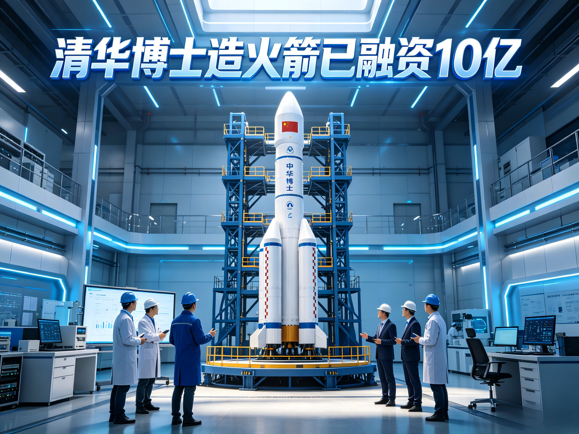 清华博士造火箭，融资10亿！中国商业航天迎来