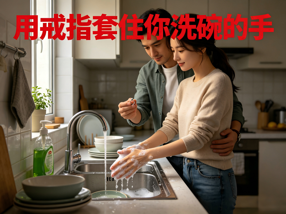 “用戒指套住你洗碗时沾满泡沫的手”——福州地铁标语引争议，官方回应：本意是