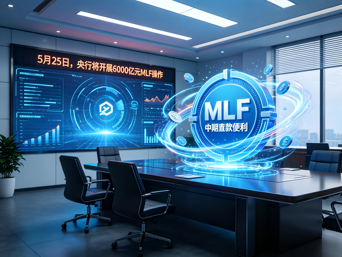 央行5月25日开展6000亿元MLF操作 维护银行体系流动性合理充裕
