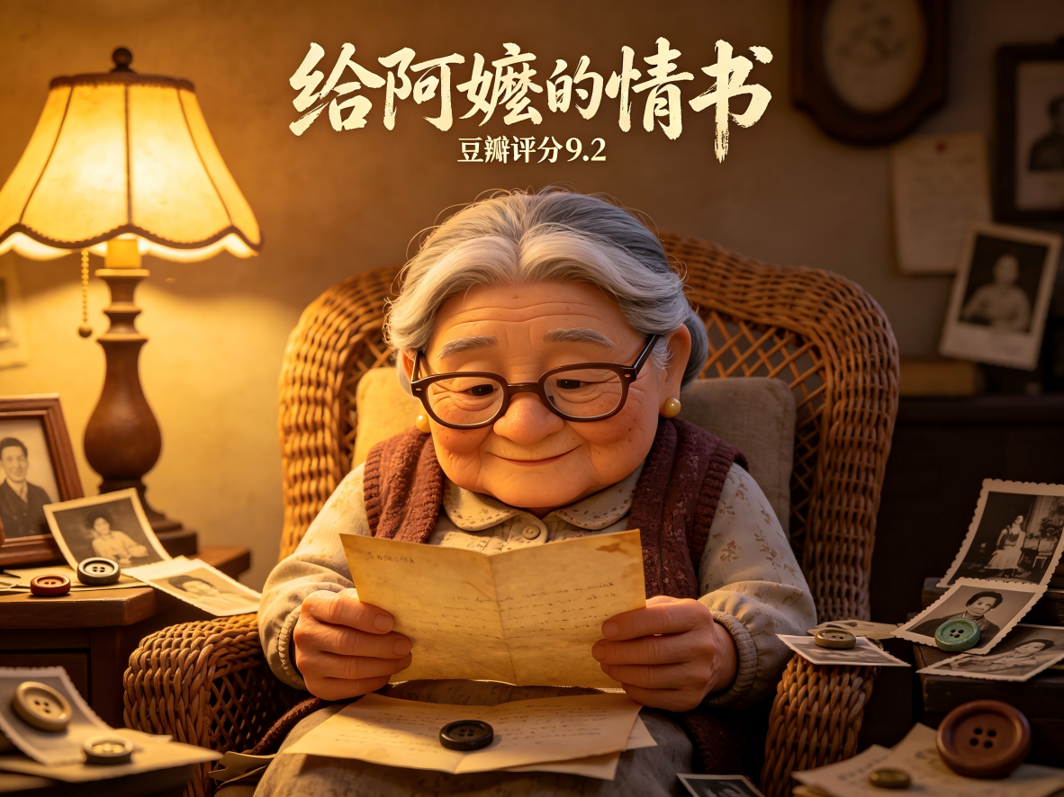《给阿嬷的情书》豆瓣评分涨至9.2：一部潮汕方言电影的
