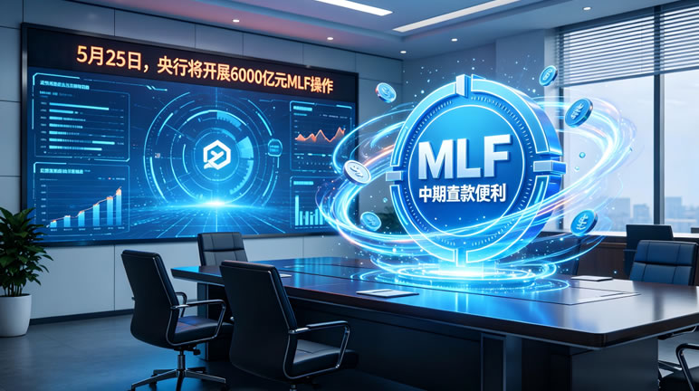 央行5月25日开展6000亿元MLF操作 维护银行体系流动性合理充裕