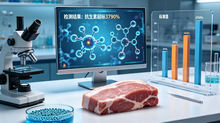 双汇子公司猪肉被检出抗生素超标37.5倍，食品安全警钟再次敲响