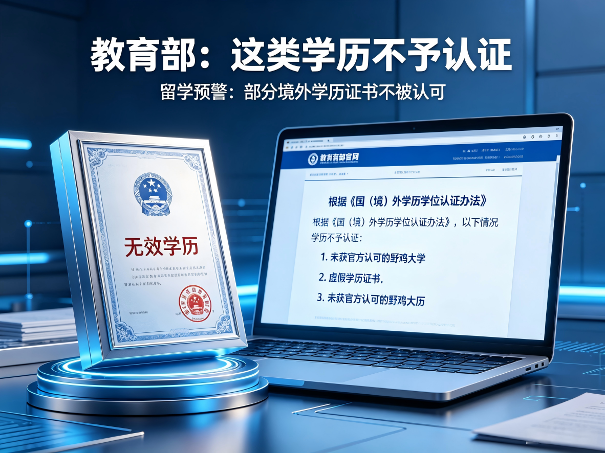 教育部明确：这类学历不予认证
