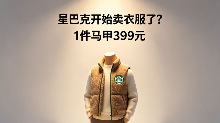 星巴克跨界卖衣服：一杯咖啡的尽头是衣柜？