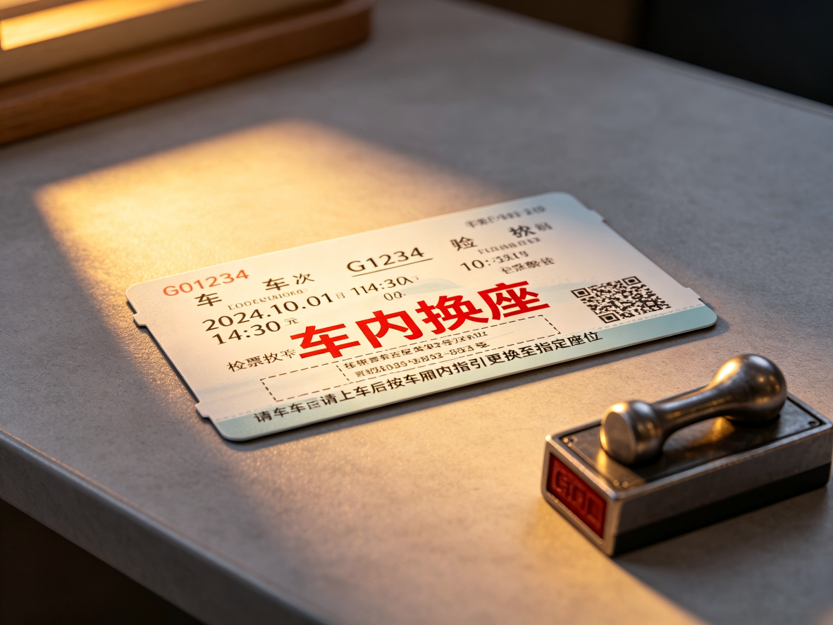 火车票上的
