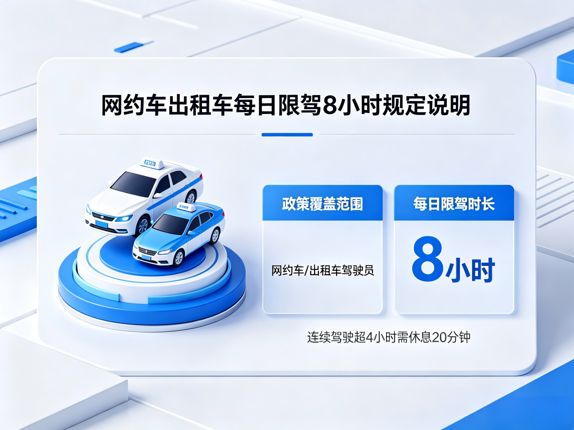 每日限驾8小时新规引关注：网约车出租车是否纳入监管成焦点