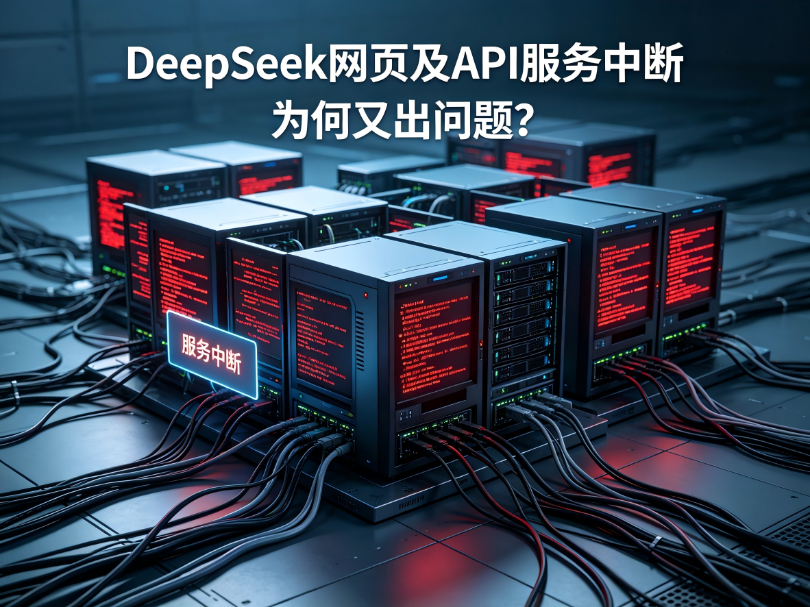 DeepSeek网页及API服务中断，AI圈的