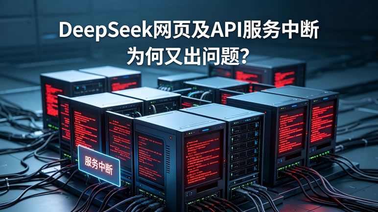DeepSeek网页及API服务中断，AI圈的